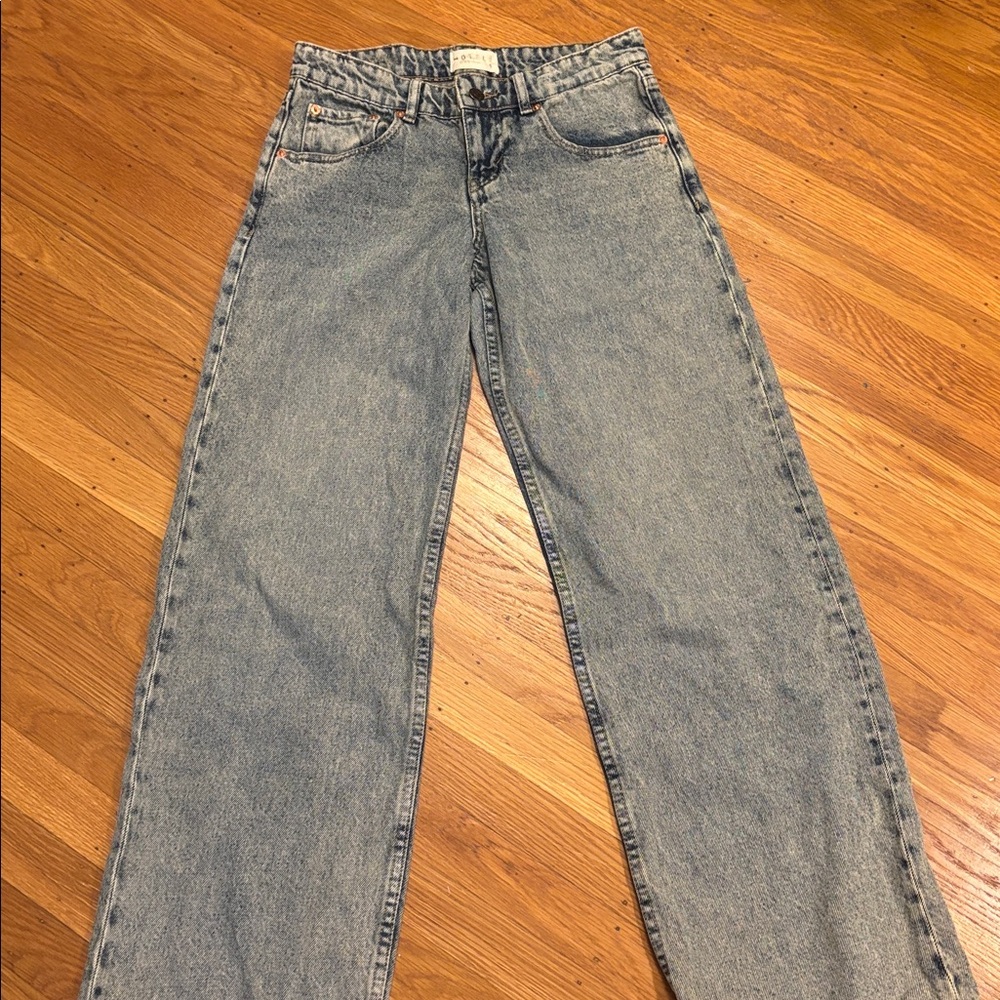 Motel Rocks Low Rise Parallel Jeans